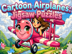Ойын Cartoon Airplanes: Jigsaw Puzzles