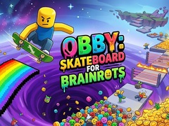 Ойын Obby: Skateboard for Brainrots