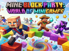 Ойын Mine Block Party World of Minigames