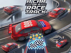 Ойын A Car on a Race Track