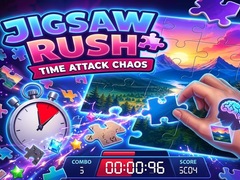 Ойын Jigsaw Rush Time Attack Chaos