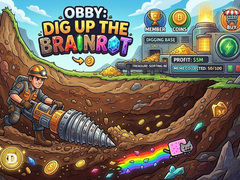Ойын Obby: Dig Up The Brainrot!