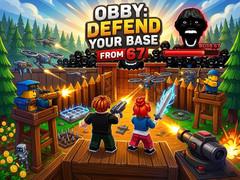 Ойын Obby: Defend your base from 67