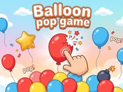 Ойын Balloon pop game