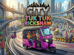 Ойын City Tuk Tuk Rickshaw