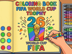 Ойын Coloring Book: FIFA World Cup Trophy