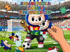 Ойын Jigsaw Puzzle: Labubu FIFA World Cup