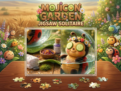 Ойын Mojicon Garden Jigsaw Solitaire!