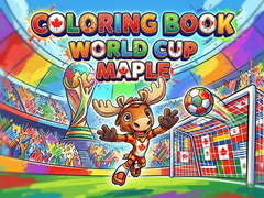 Ойын Coloring Book: World Cup Maple