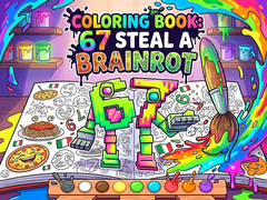 Ойын Coloring Book: 67 Steal A Brainrot