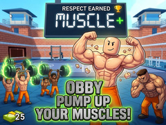 Ойын Obby Pump Up Your Muscles! 