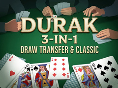 Ойын Durak 3-in-1: Draw Transfer & Classic