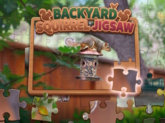 Ойын Backyard Squirrel Jigsaw