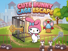Ойын Cute Bunny Cage Escape