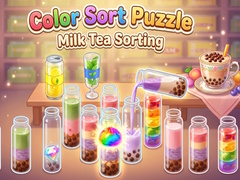 Ойын Color Sort Puzzle Milk Tea Sorting