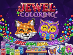 Ойын Jewel Coloring
