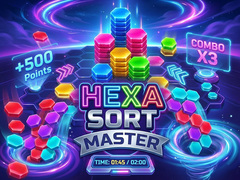 Ойын Hexa Sort Master