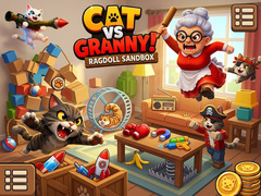 Ойын Cat Vs Granny! Ragdoll Sandbox