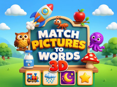 Ойын Match Pictures to Words 3D