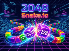 Ойын 2048 Snake.io