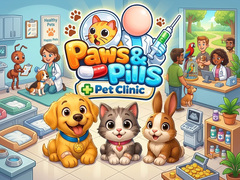 Ойын Paws & Pills: Pet Clinic