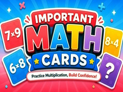 Ойын Important Math Cards