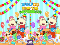 Ойын Wolfoo Spot The Difference