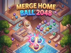 Ойын Merge Home Ball 2048