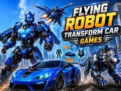 Ойын Flying Robot Transform Car Games