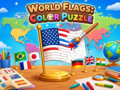 Ойын World Flags: Color Puzzle