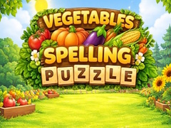 Ойын Vegetable Spelling Puzzle