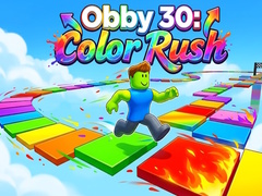 Ойын Obby 30: Color Rush