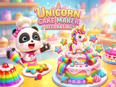 Ойын Unicorn Cake Maker Decorating 