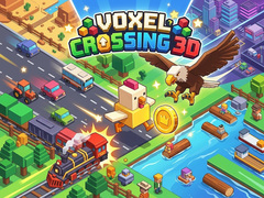 Ойын Voxel Crossing 3D