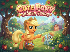 Ойын Cute Pony: Hidden Stars