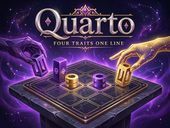 Ойын Quarto Four Traits One Line