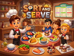 Ойын Sort and Serve