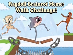 Ойын Ragdoll Brainrot Meme: Walk Challenge!