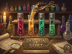 Ойын Potion Sort