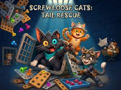 Ойын Screwloose Cats: Tail Rescue