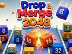 Ойын Drop & Merge 2048