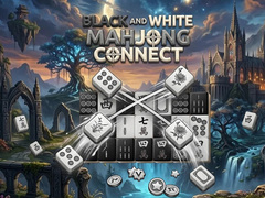 Ойын Black and White Mahjong Connect