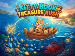 Ойын Kitty Hook Treasure Rush