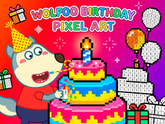 Ойын Wolfoo Birthday Pixel Art