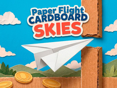 Ойын Paper Flight Cardboard Skies