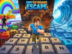 Ойын Obby Keyboard Escape