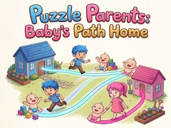 Ойын Puzzle Parents: Baby's Path Home