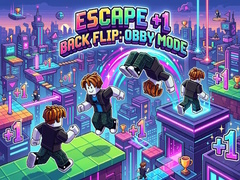 Ойын Escape +1 Back Flip: Obby Mode