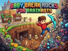 Ойын Obby: Break Rocks For Brainrots