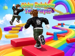 Ойын Obby Rainbow Parkour Two Player